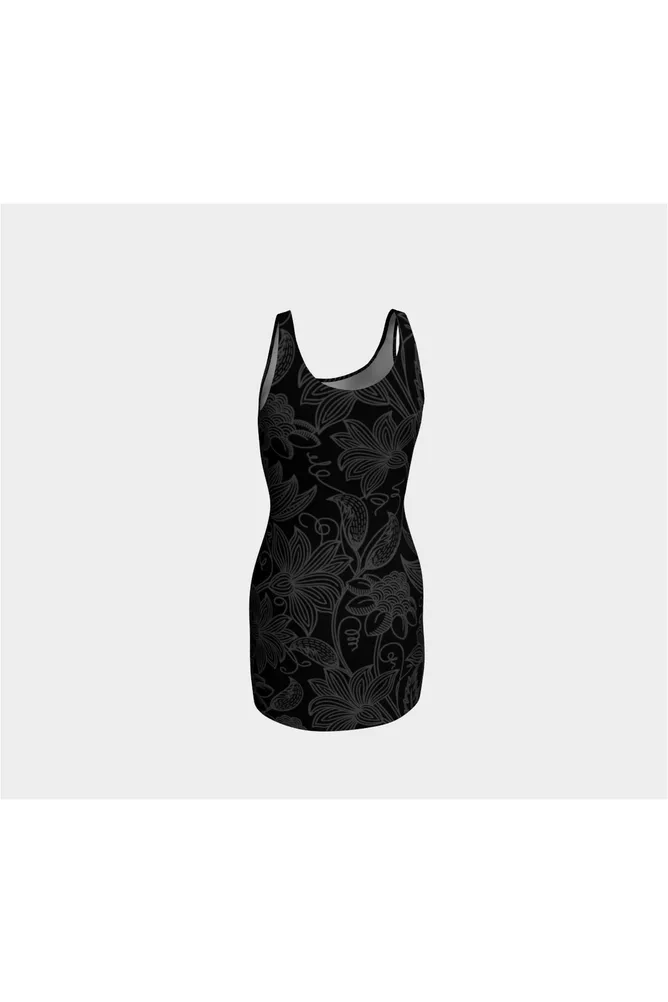 Floral Moonlight Bodycon Dress