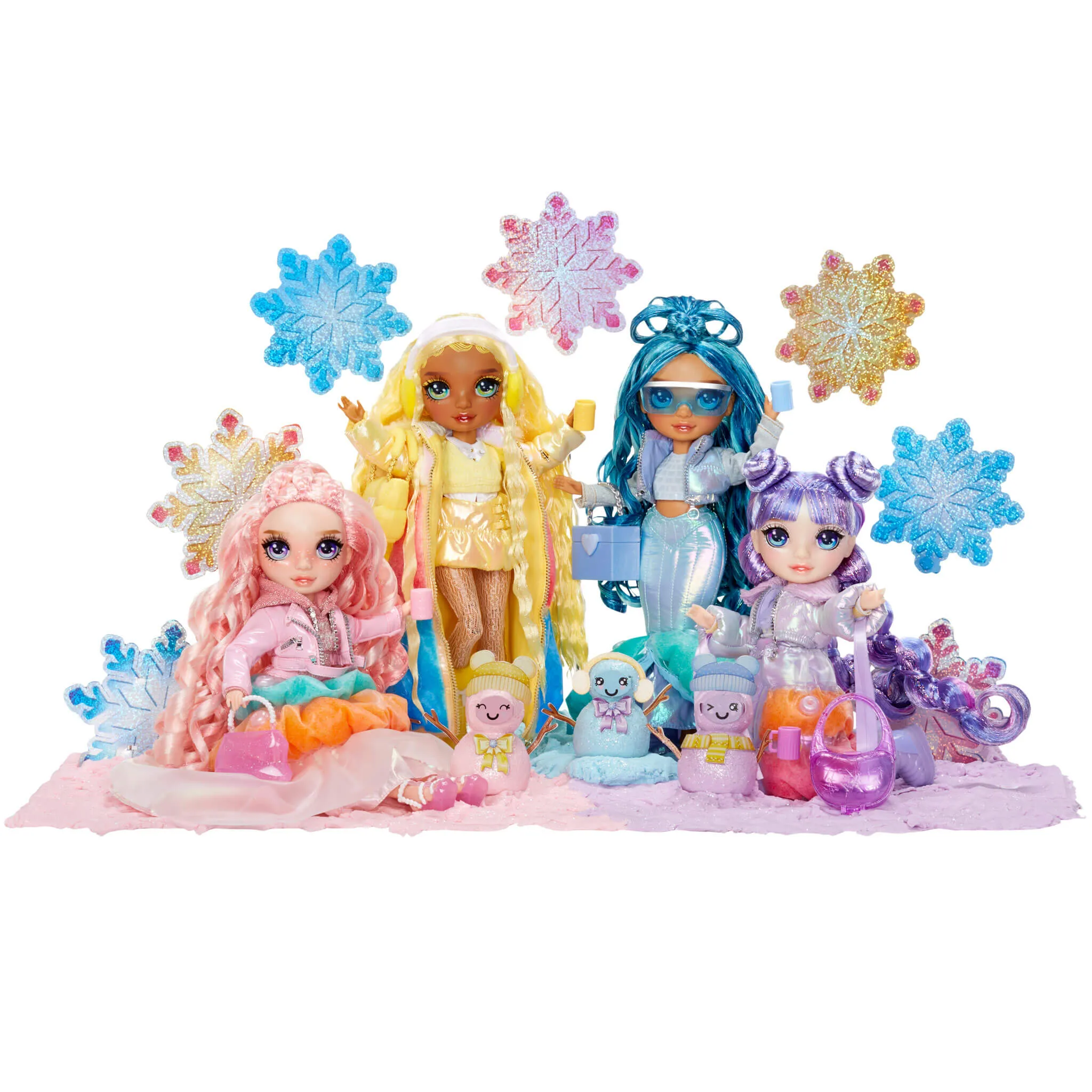 Rainbow High Winter Wonderland Skyler - Blue 11” Fashion Doll with a Magic Snow Outfit