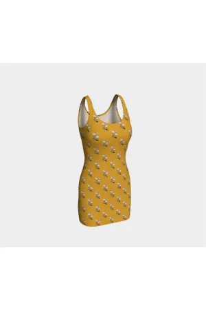 Summer Bouquet Bodycon Dress